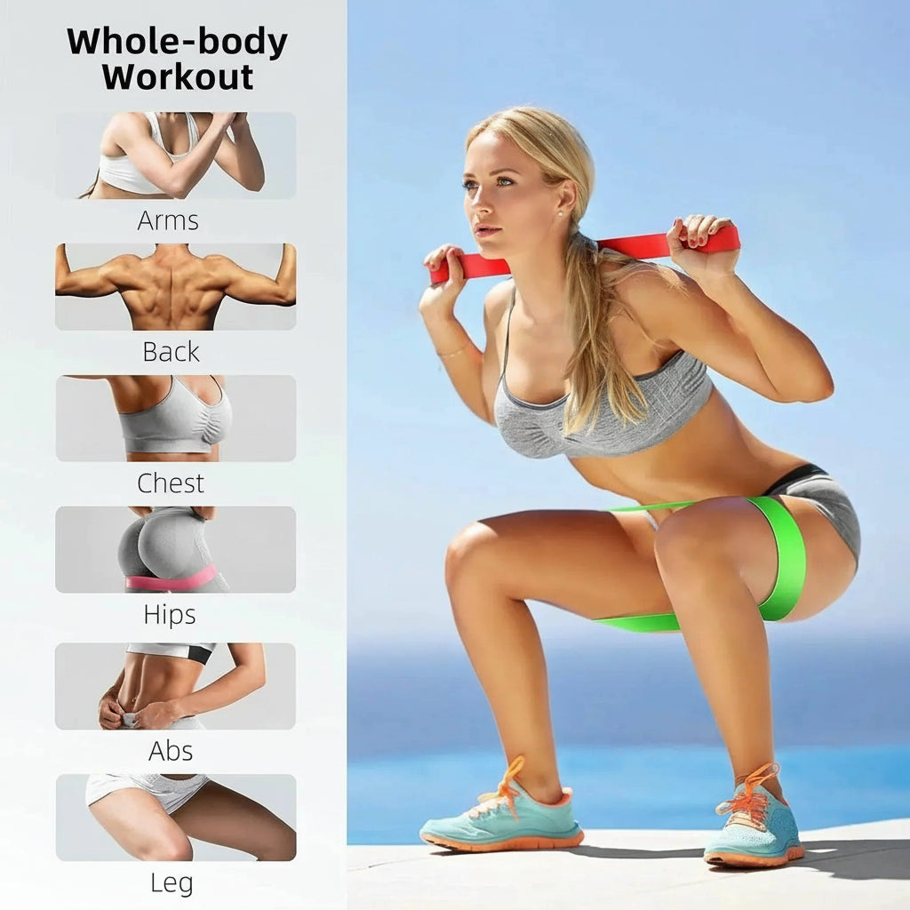 Fitness rubber strength training FitBoard - Your energy, your space.